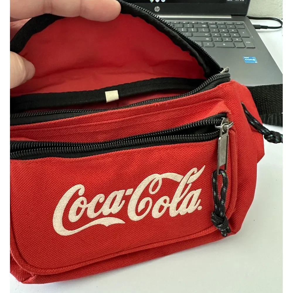 Coca-Cola Fanny‎ Pack 32in Strap Red